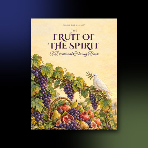The Fruit of the Spirit: A Devotional Coloring Book paperback front cover